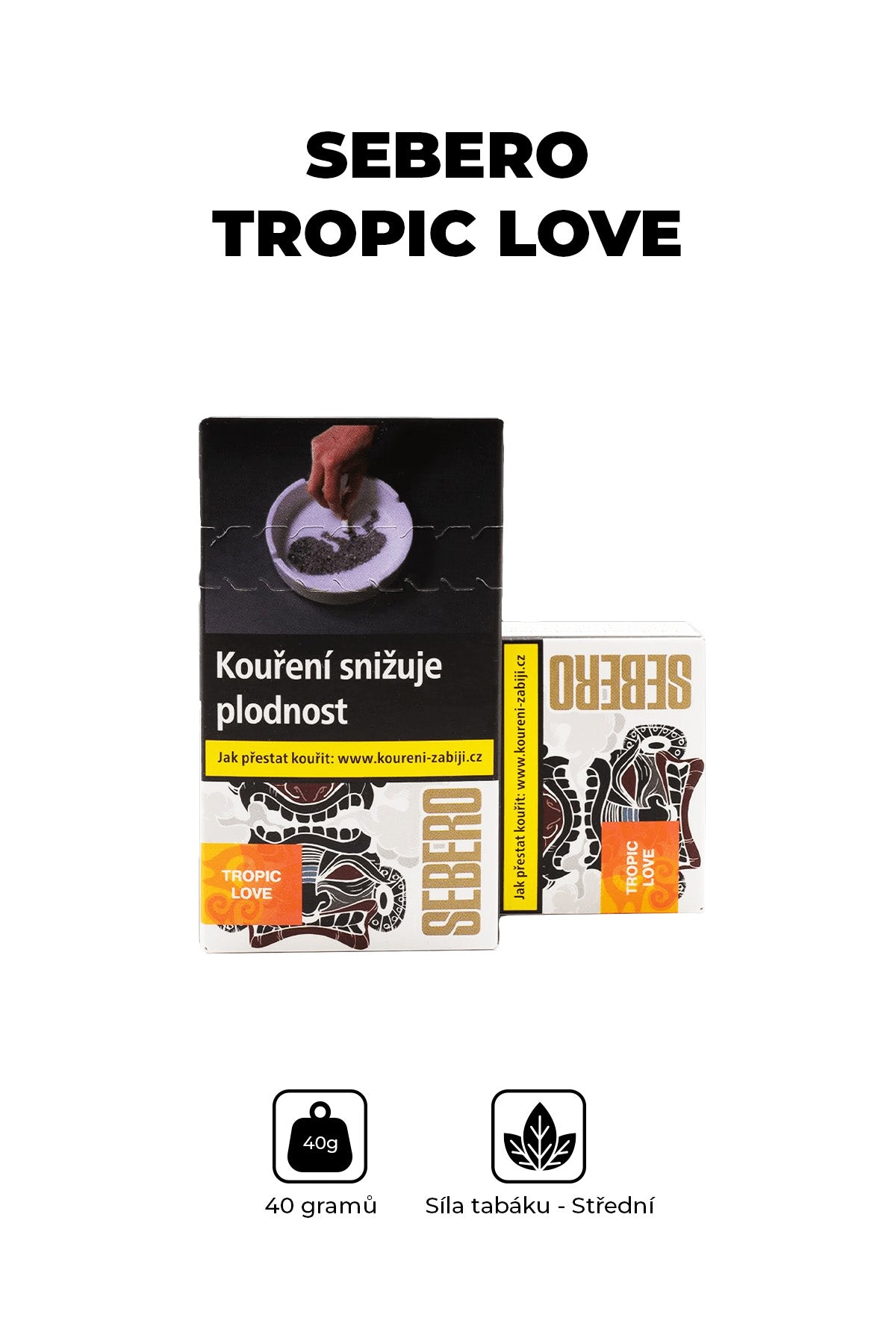 Tobacco - Sebero 40g - Tropic Love