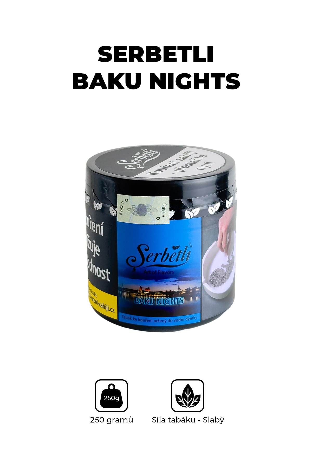 Tobacco - Serbetli 250g - Baku Nights