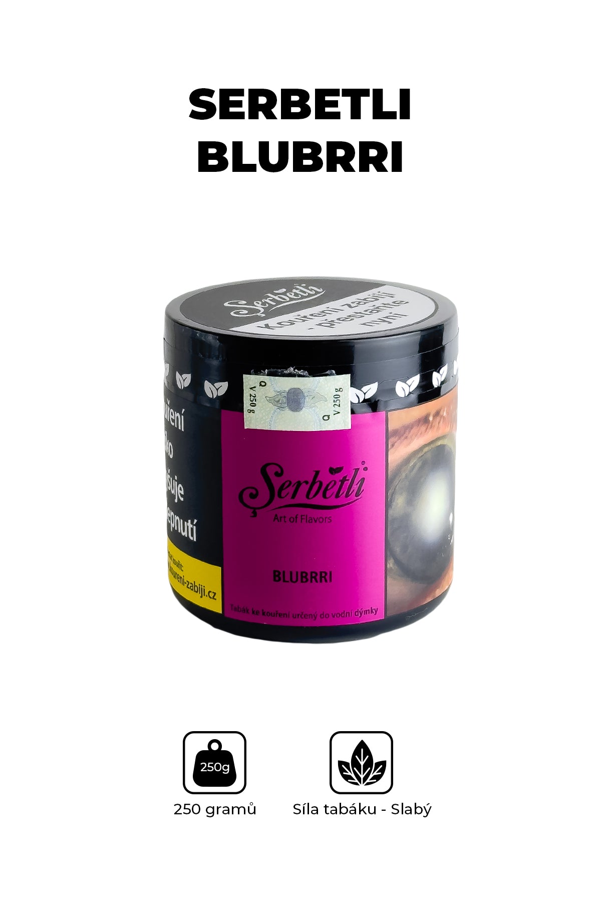 Tobacco - Serbetli 250g - Blubrri