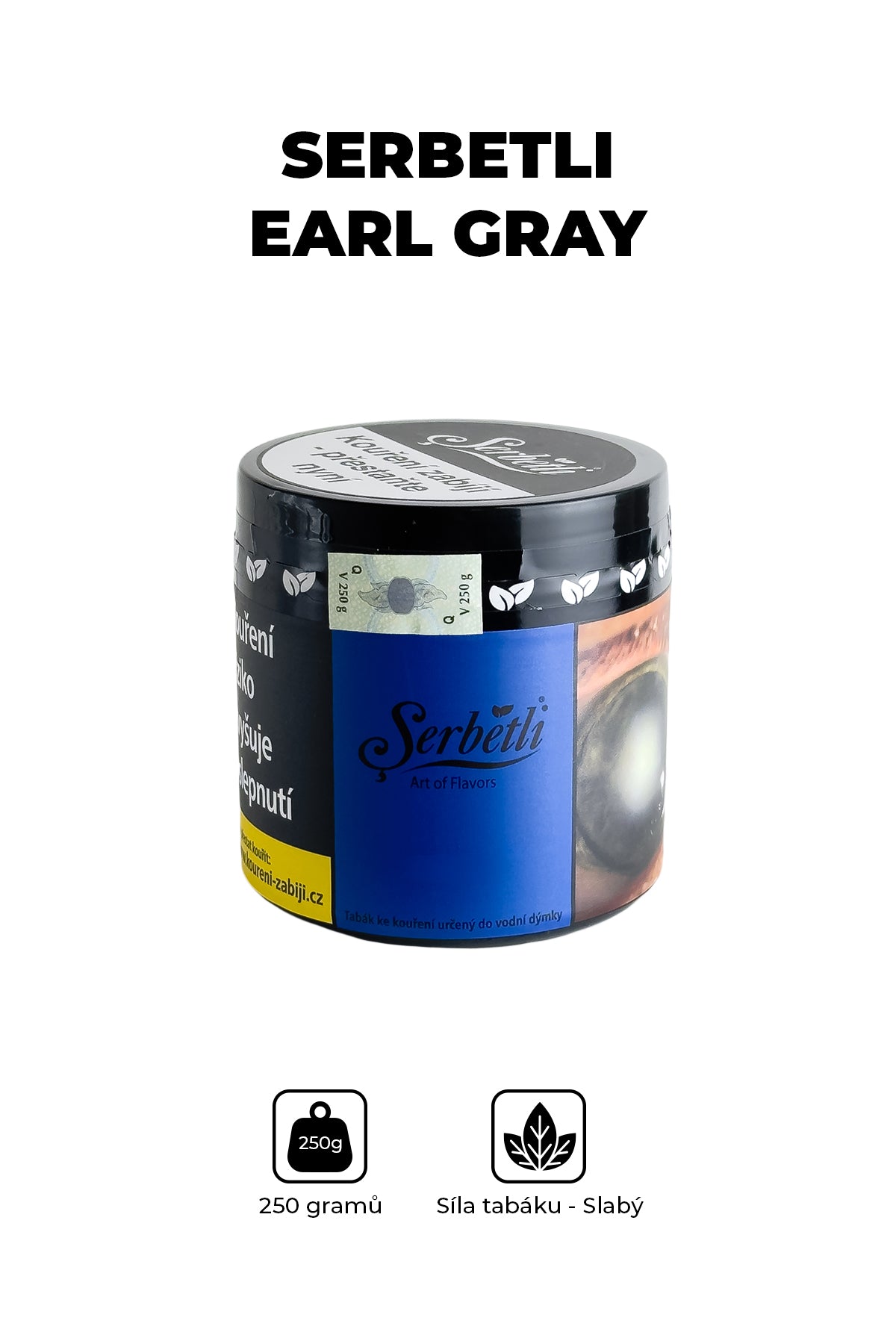 Tobacco - Serbetli 250g - Earl Gray