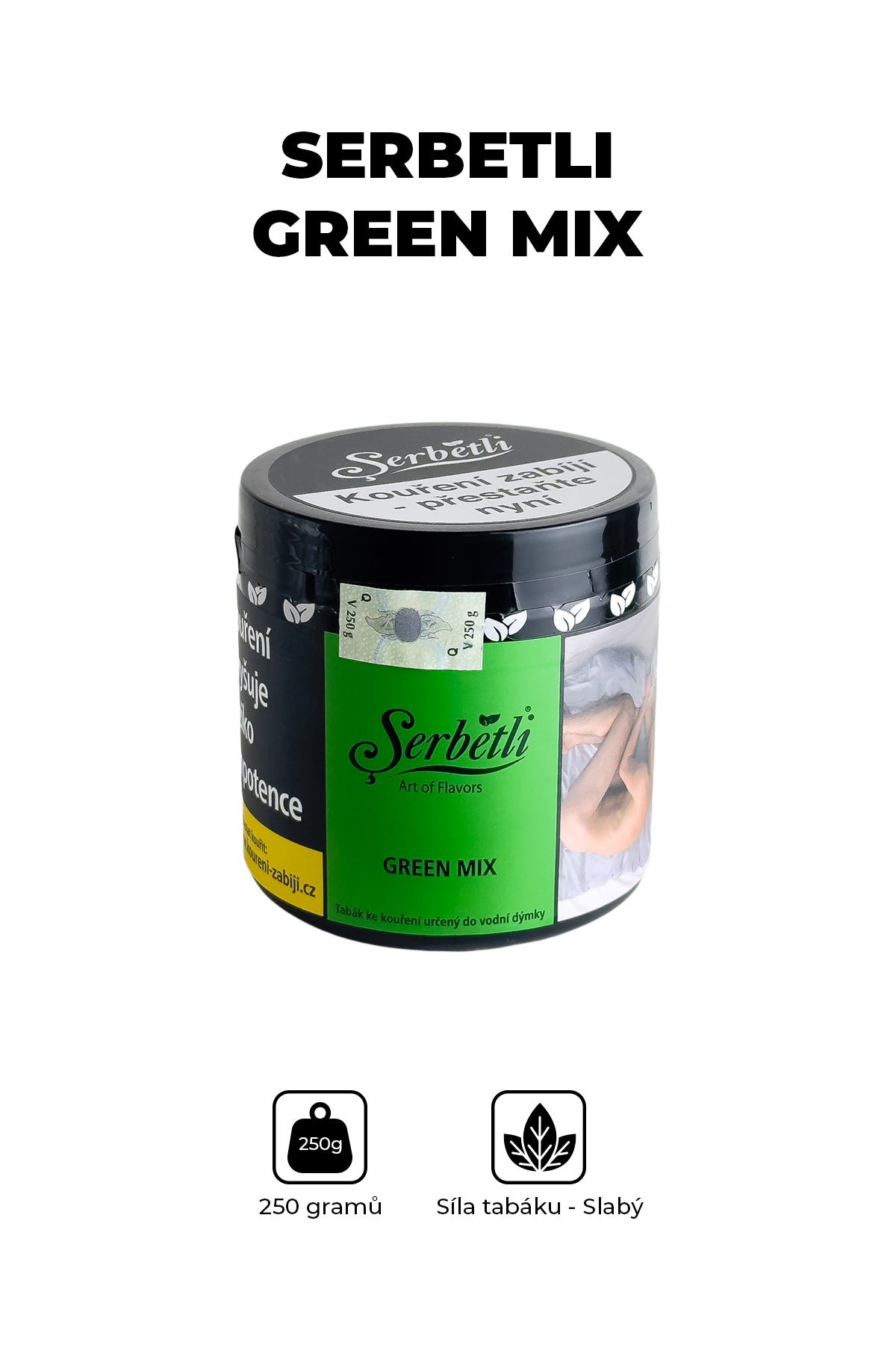 Tobacco - Serbetli 250g - Green Mix