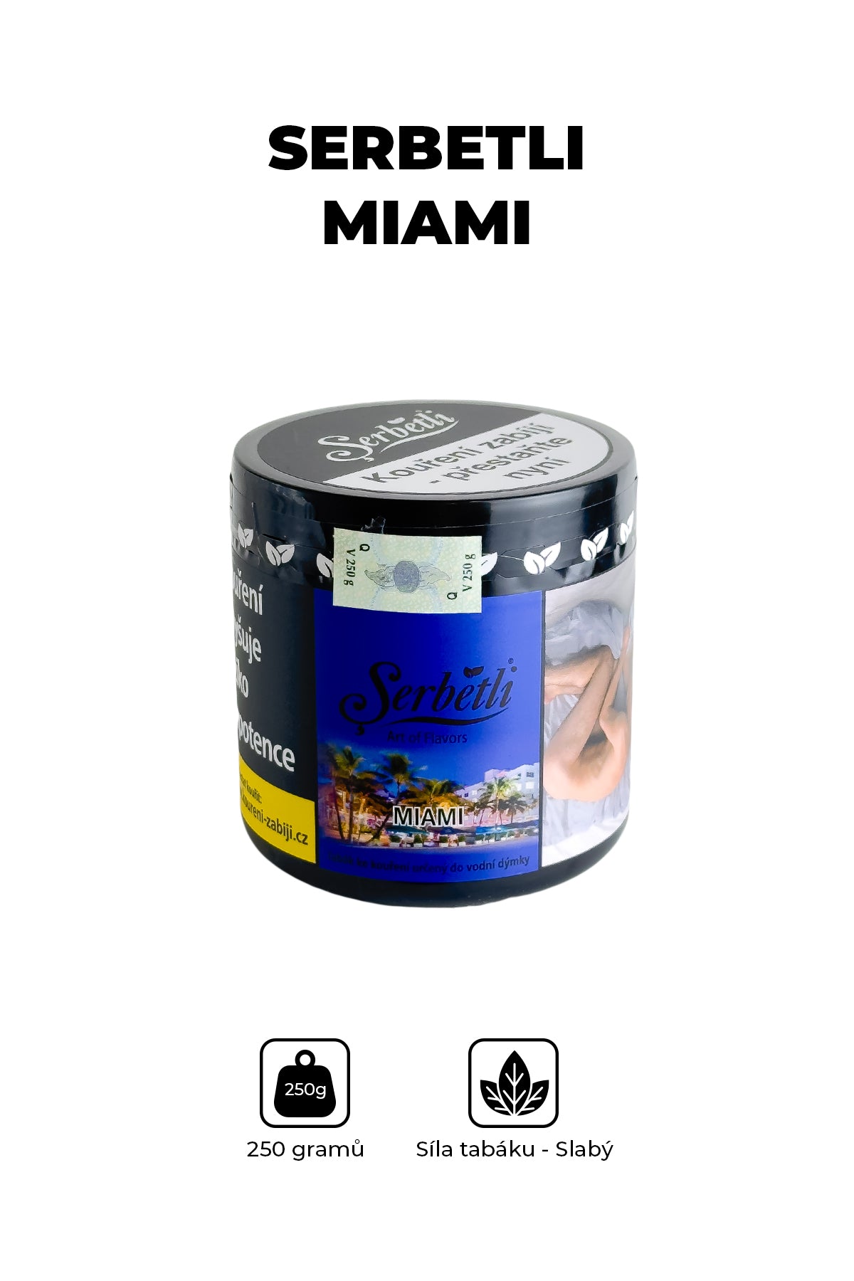 Tobacco - Serbetli 250g - Miami