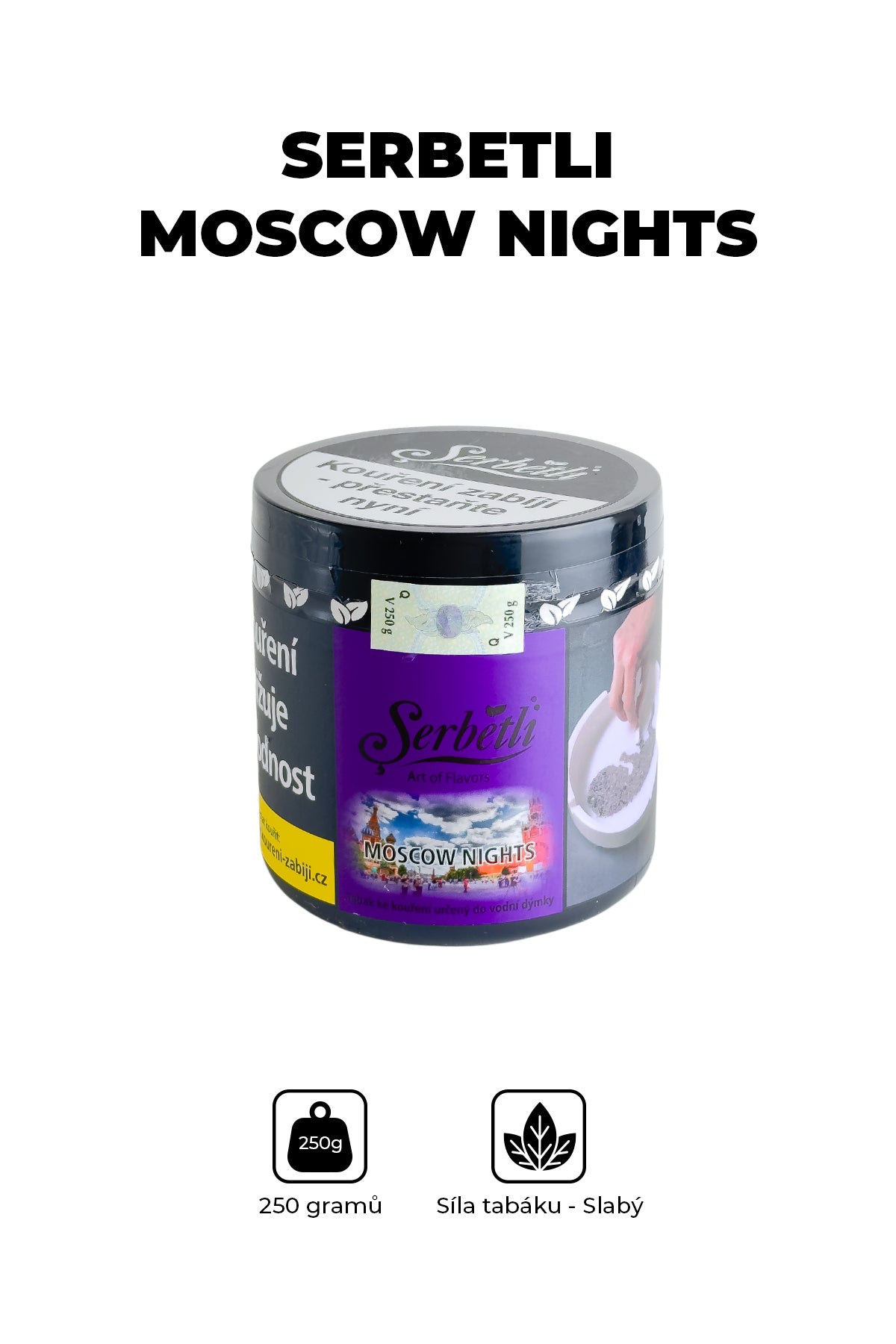 Tobacco - Serbetli 250g - Moscow Nights