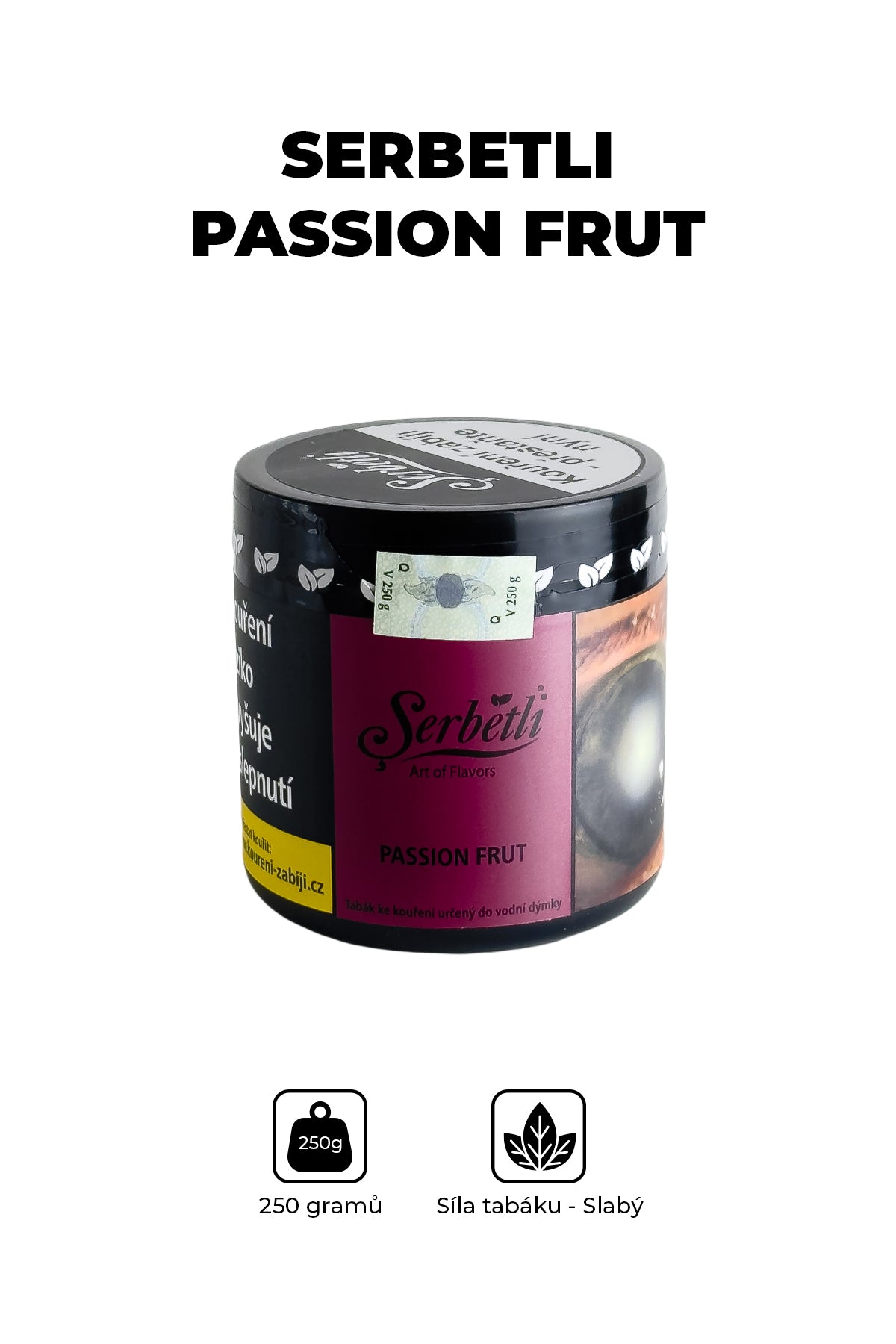 Tobacco - Serbetli 250g - Passion Frut