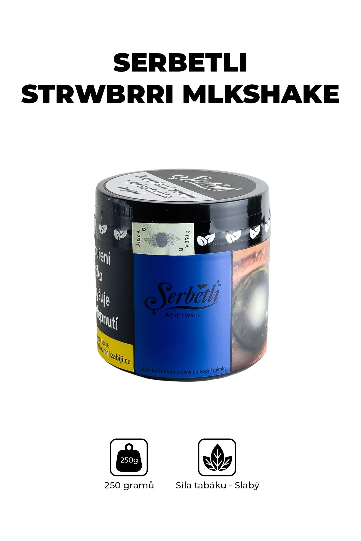 Tobacco - Serbetli 250g - Strwbrri Mlkshake