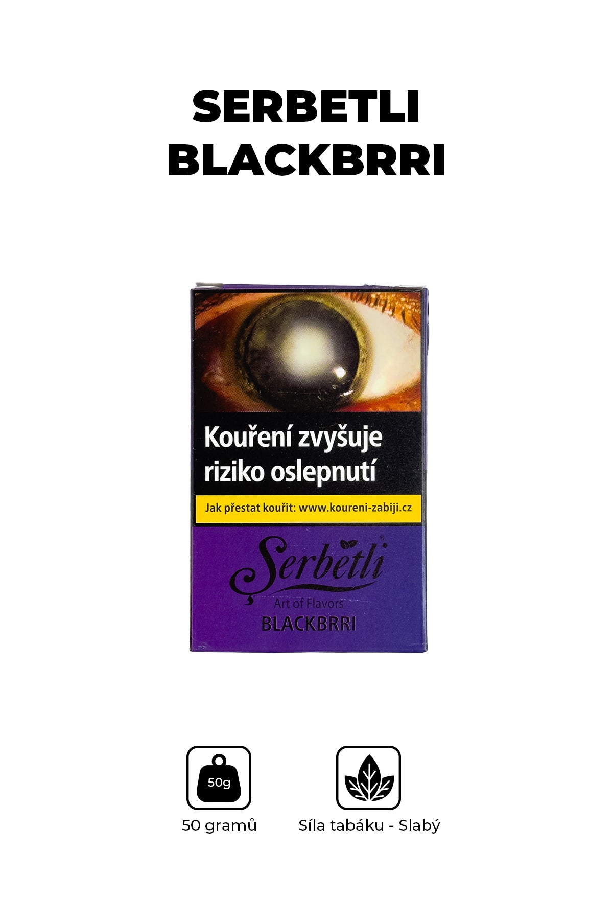 Tobacco - Serbetli 50g - Blackbrri