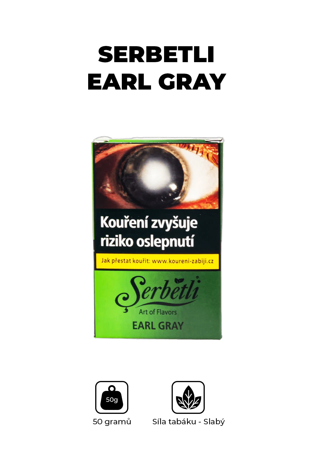 Tobacco - Serbetli 50g - Earl Gray