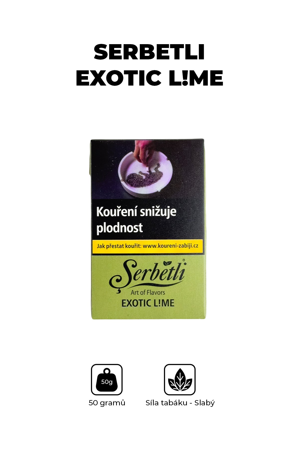 Tobacco - Serbetli 50g - Exotic !Ime