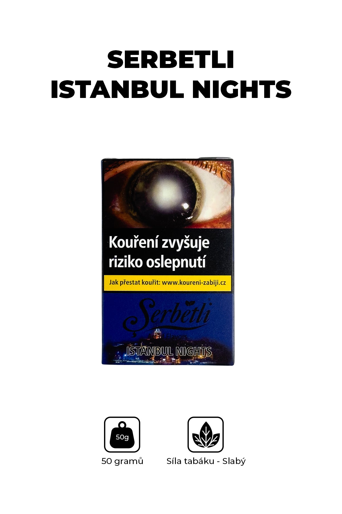 Tobacco - Serbetli 50g - Istanbul Nights