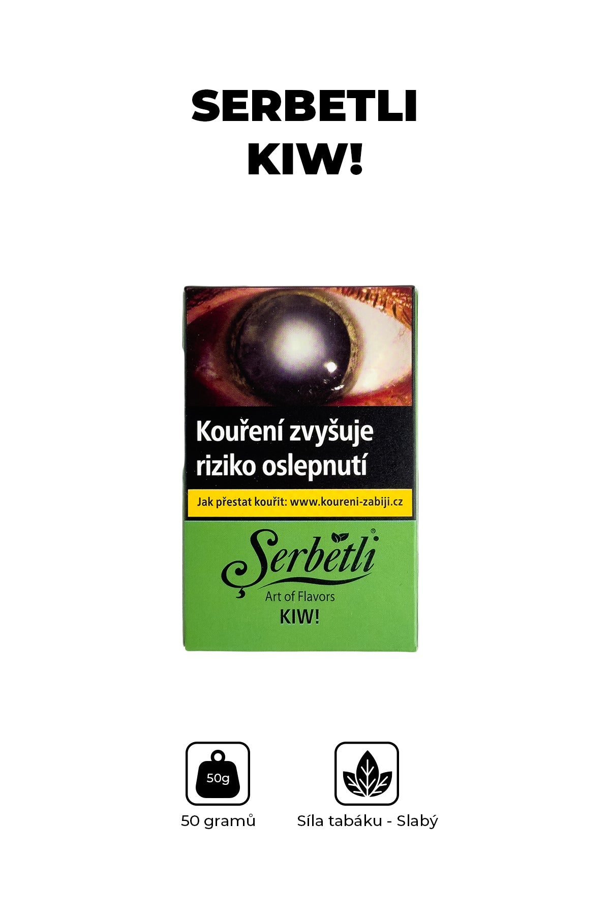 Tobacco - Serbetli 50g - Kiw!