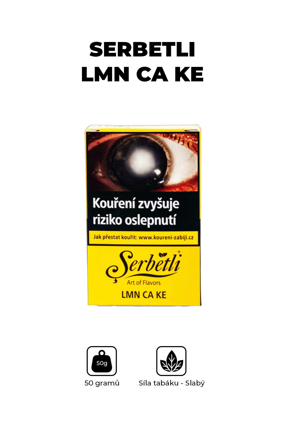 Tobacco - Serbetli 50g - Lmn Ca Ke