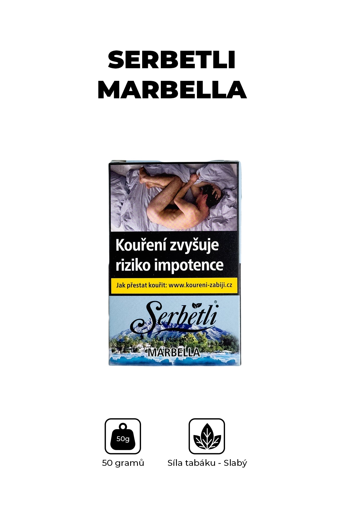 Tobacco - Serbetli 50g - Marbella