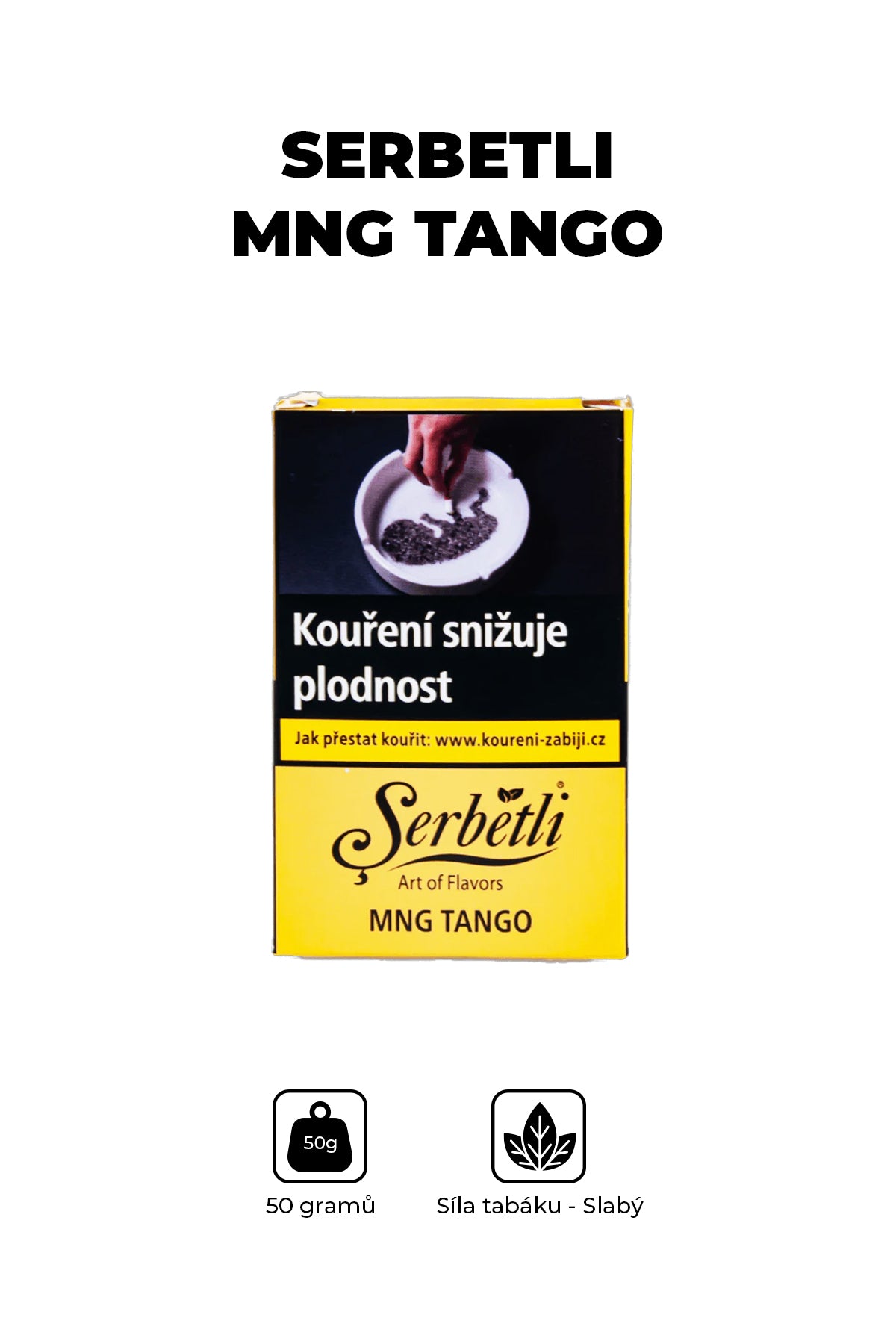 Tobacco - Serbetli 50g - Mng Tango