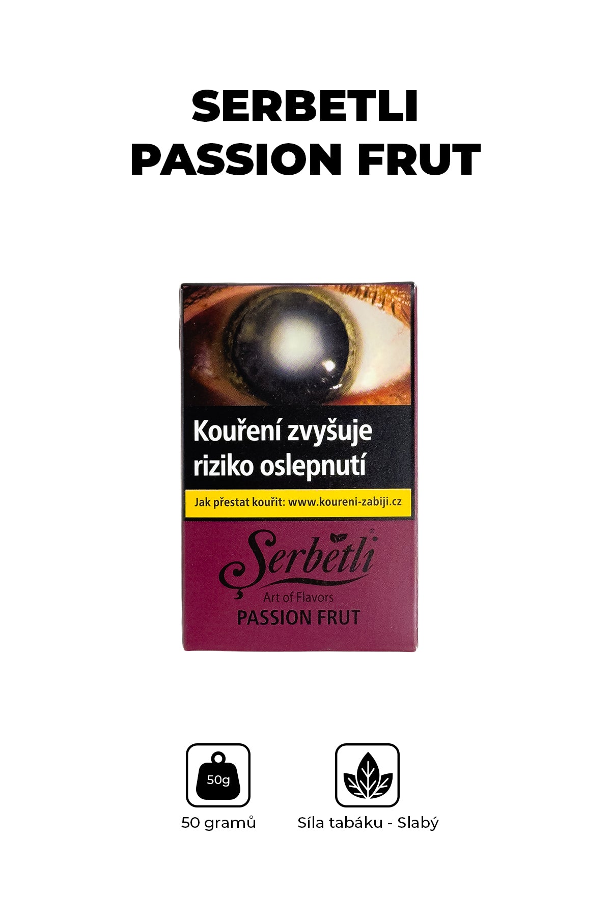 Tobacco - Serbetli 50g - Passion Frut