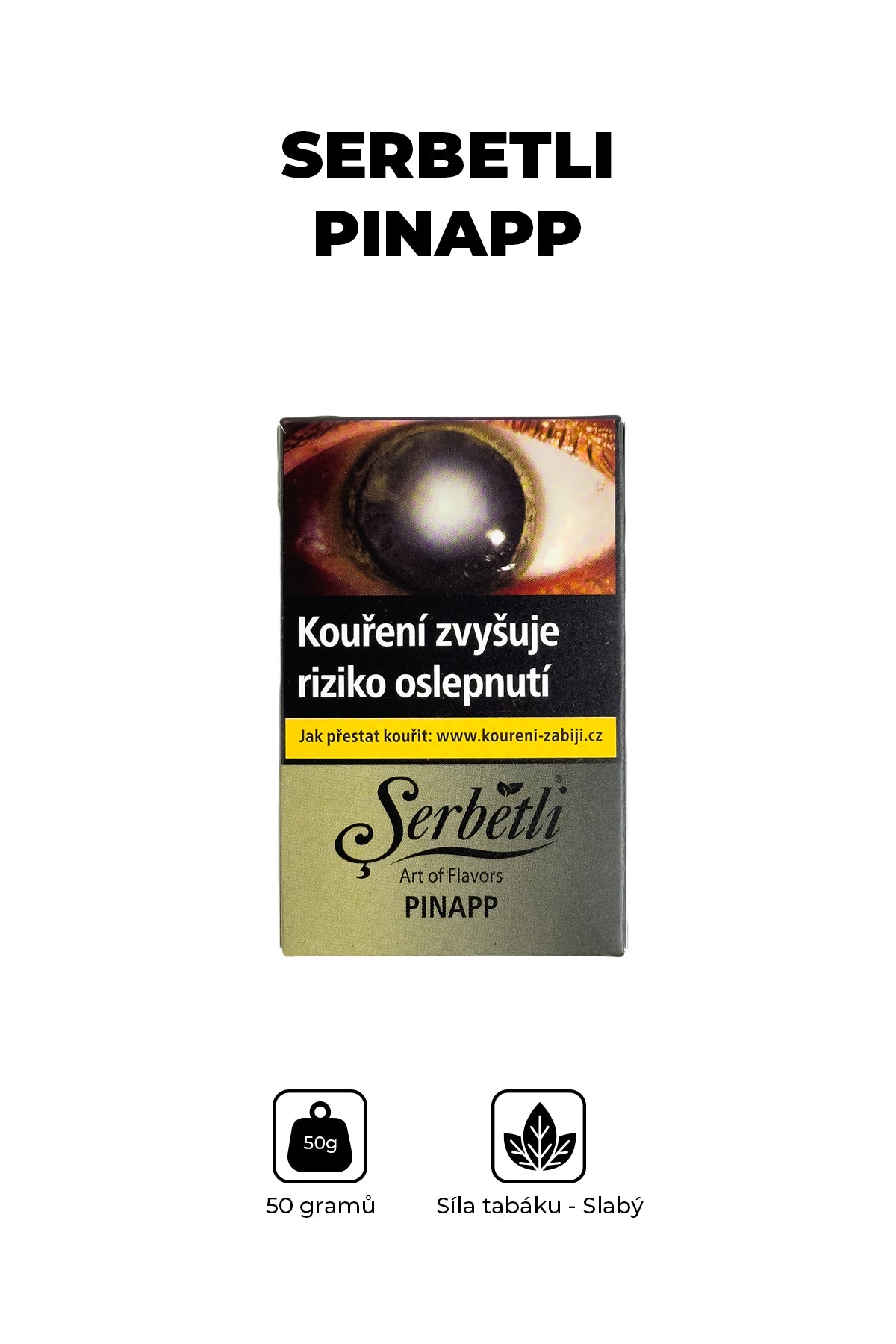 Tobacco - Serbetli 50g - Pinapp