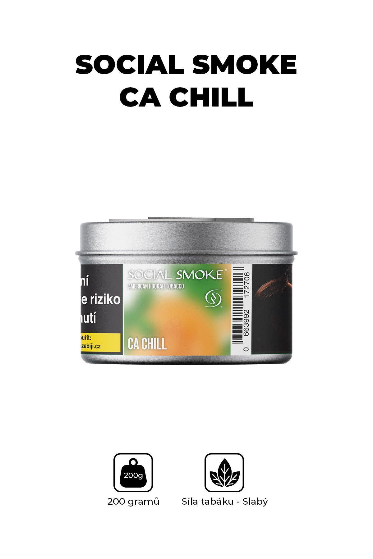 Tabák - Social Smoke 200g - CA Chill