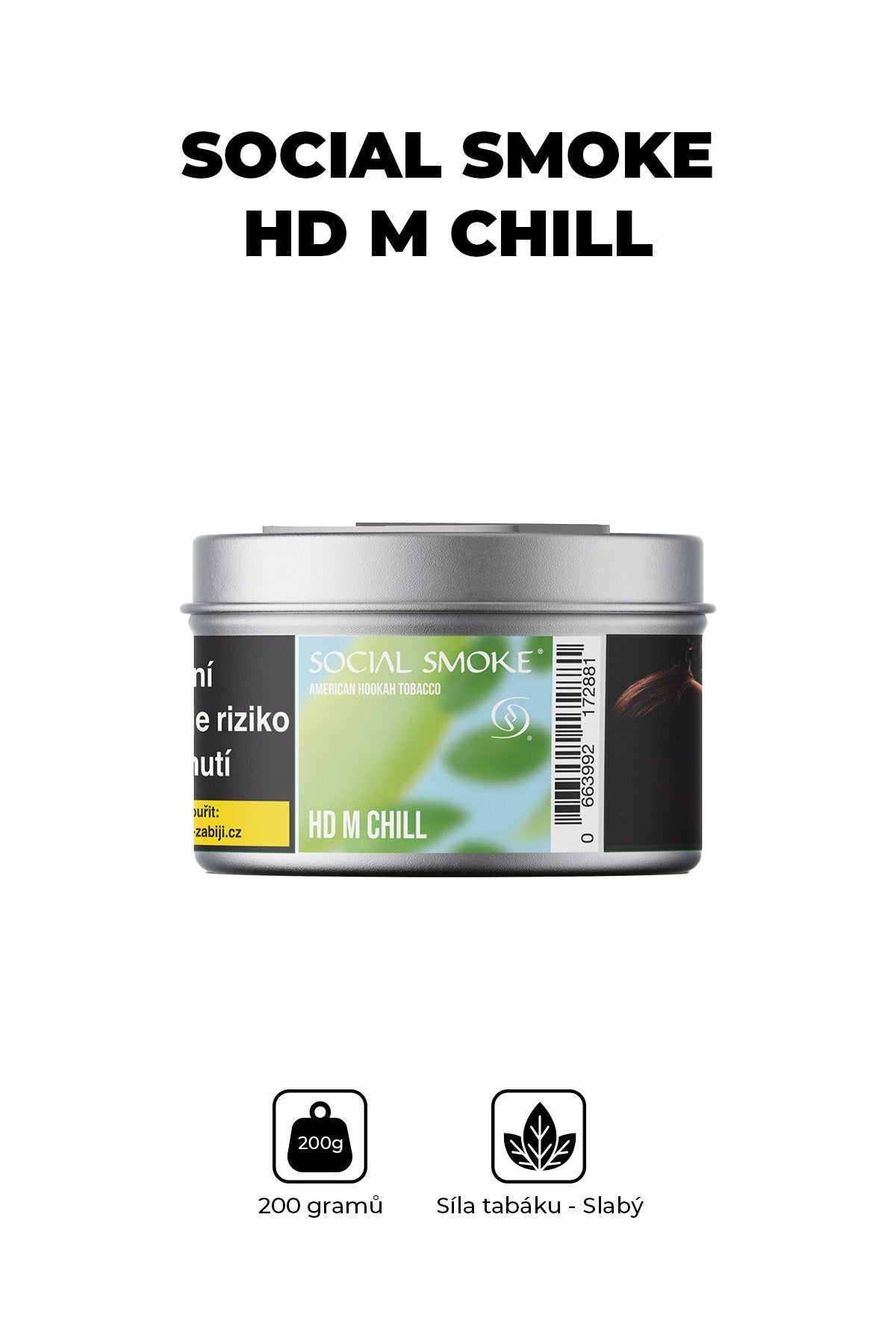 Tabák - Social Smoke 200g - HD M Chill