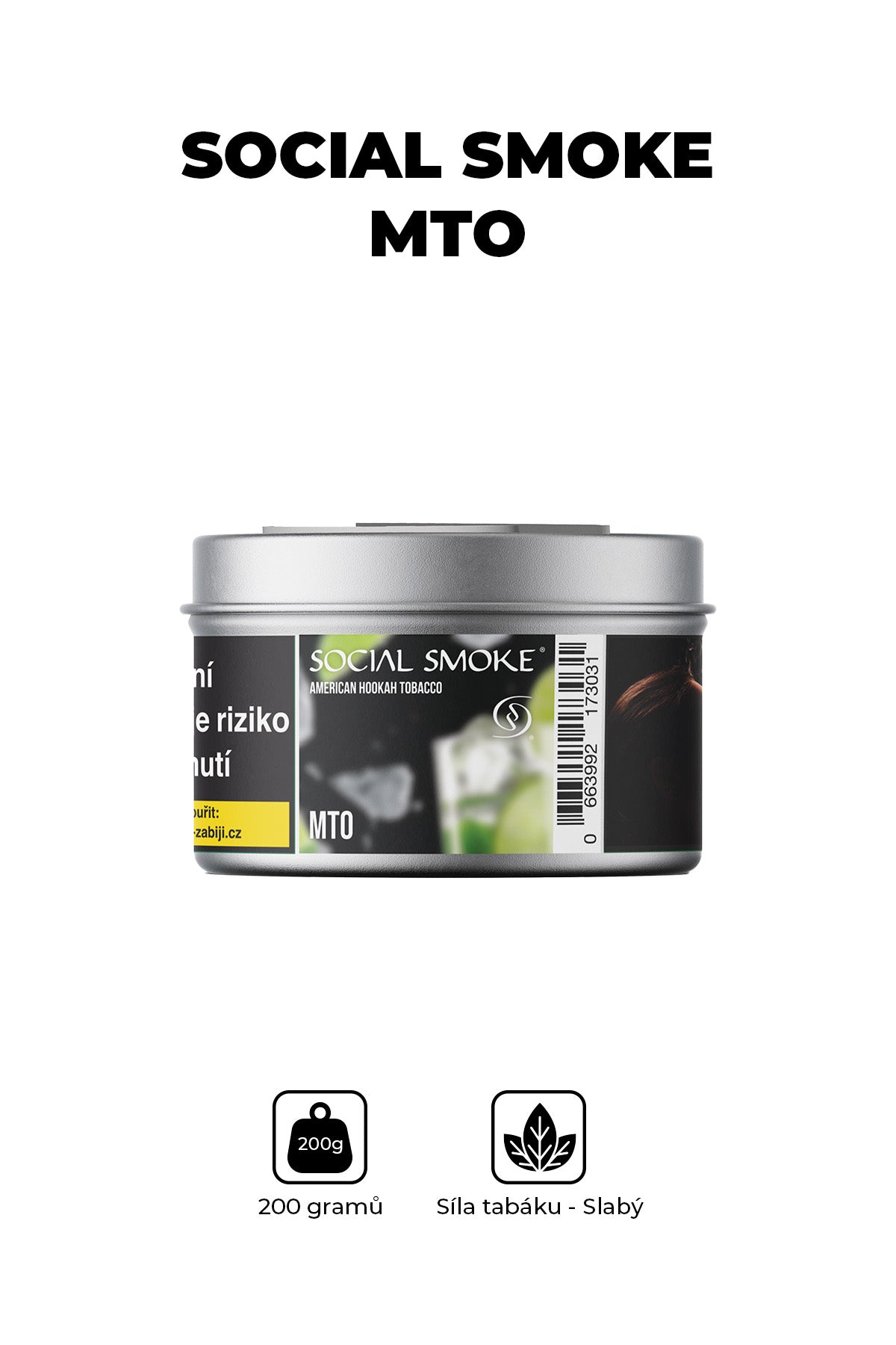 Tabák - Social Smoke 200g - MTO