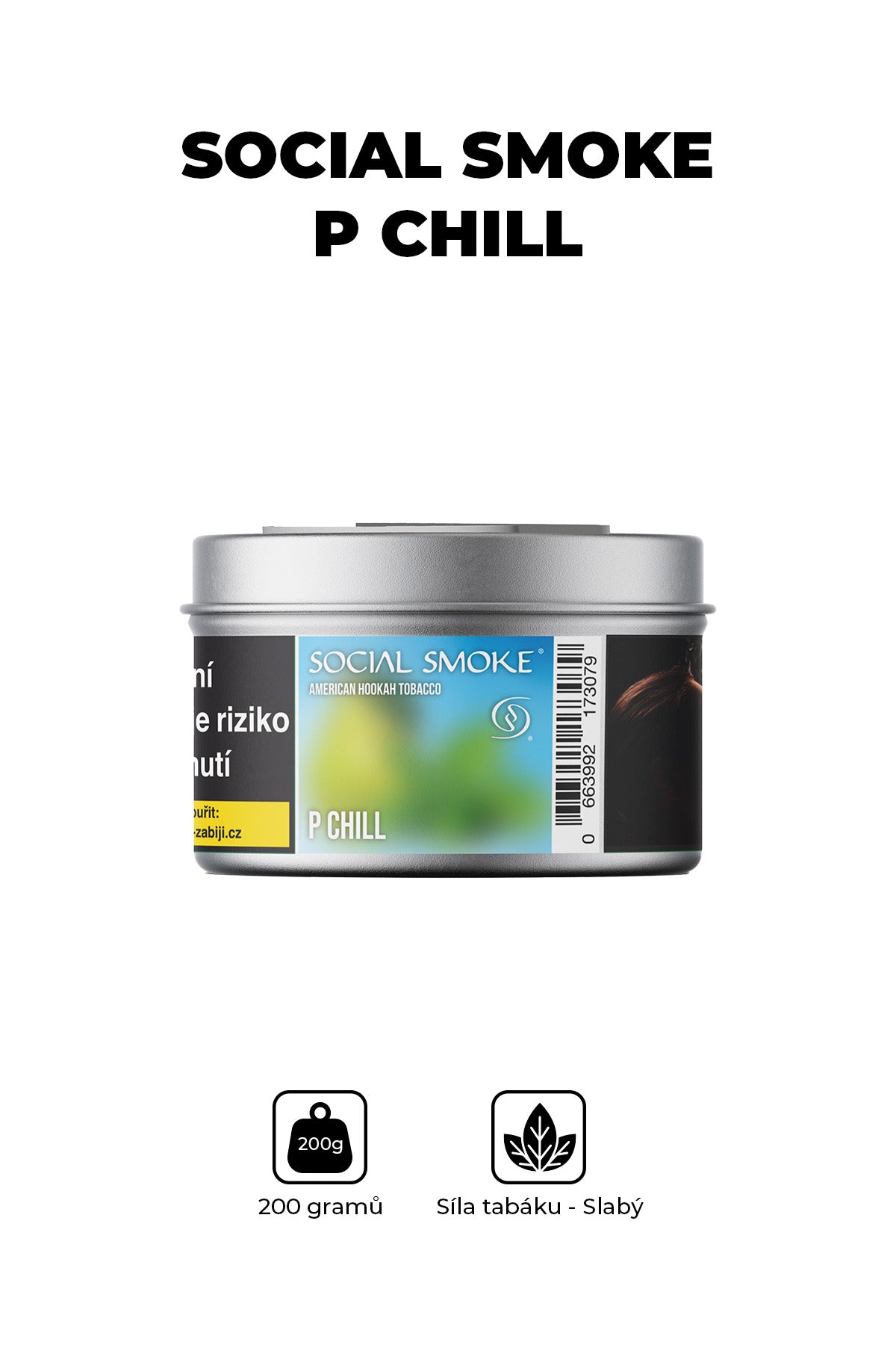 Tabák - Social Smoke 200g - P Chill