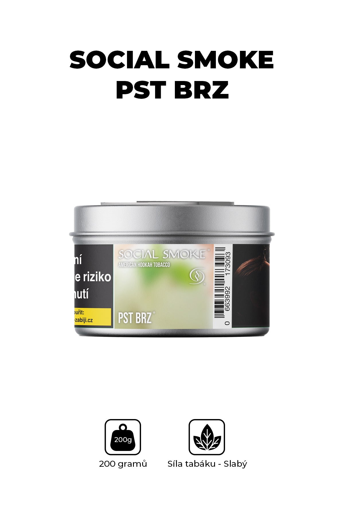 Tabák - Social Smoke 200g - PST BRZ