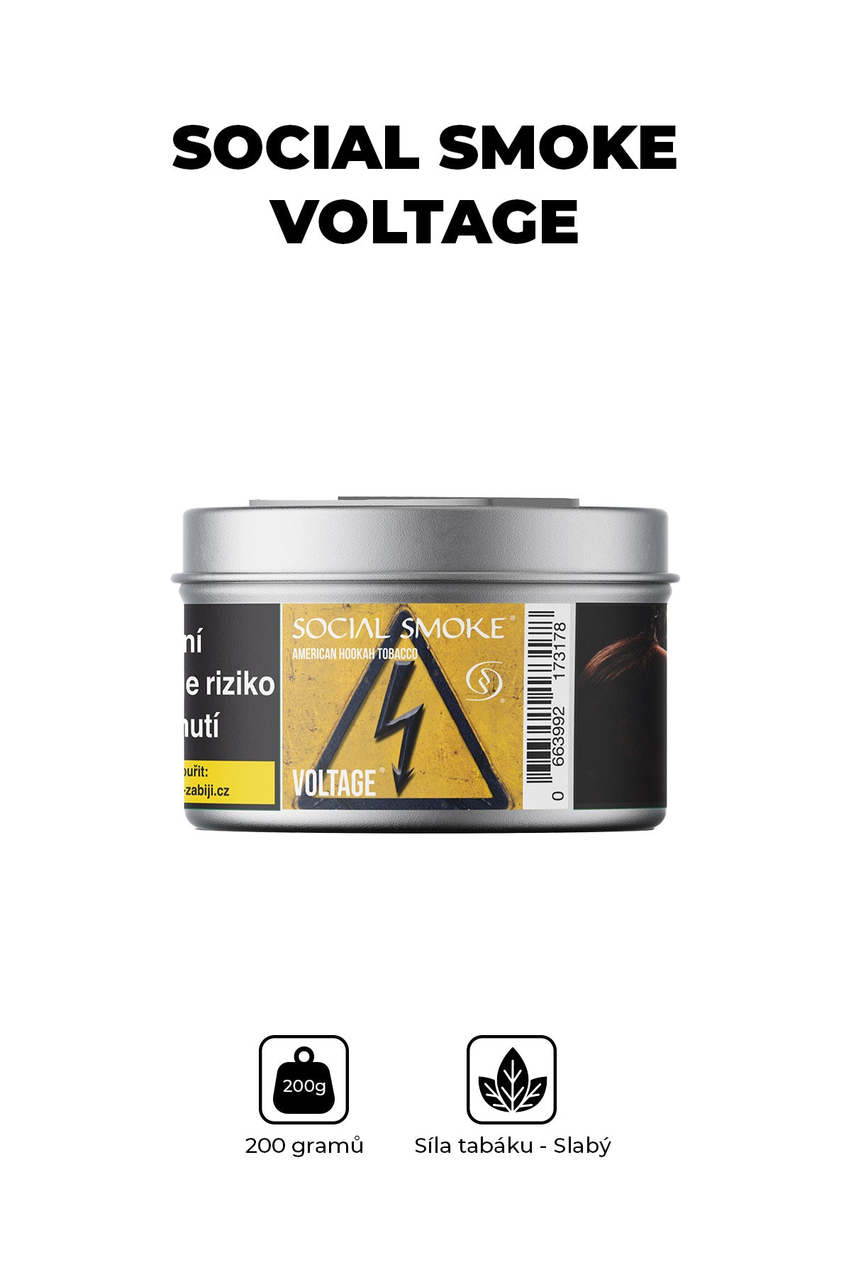 Tobacco - Social Smoke 200g - Voltage - Izzy Smoke Tobacco - Social Smoke 200g - Voltage - Izzy Smoke