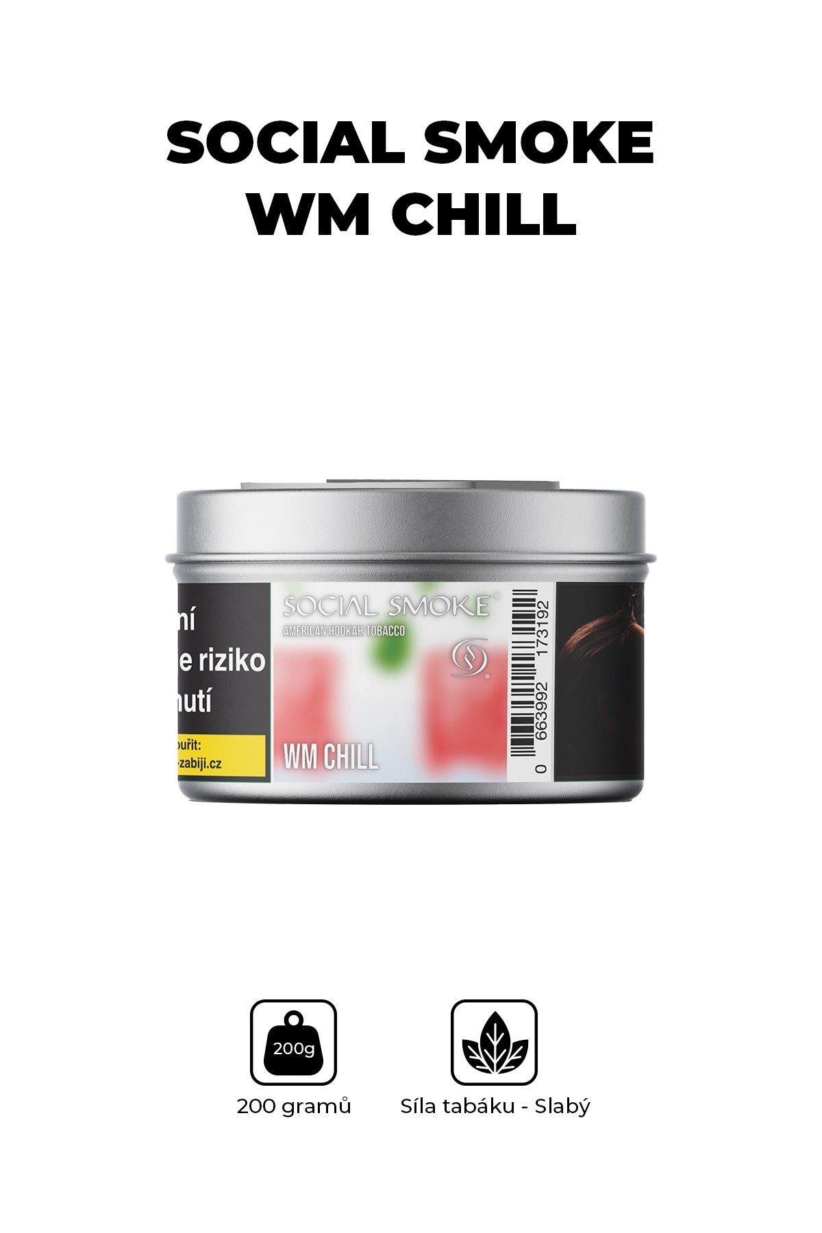 Tabák - Social Smoke 200g - WM Chill