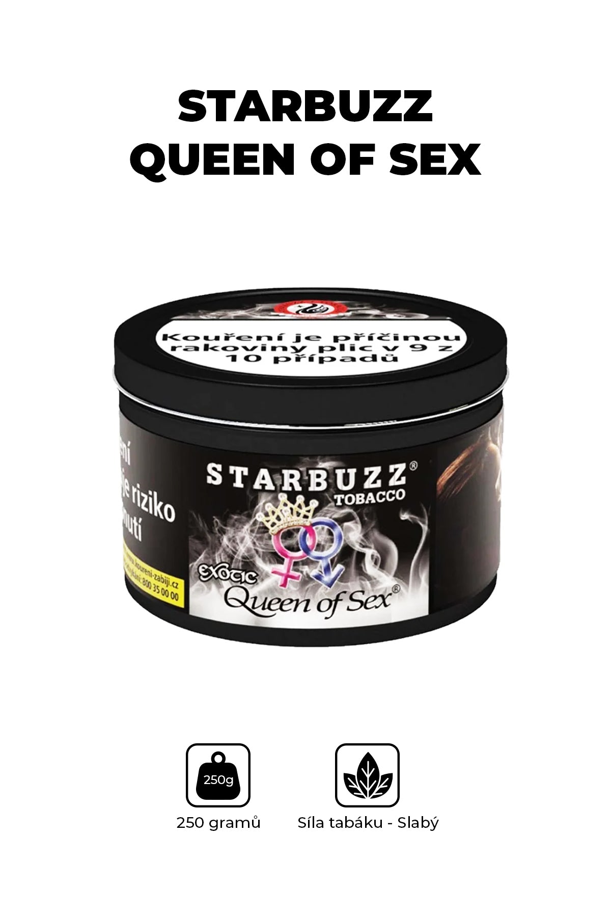 Tobacco - Starbuzz 250g - Queen of Sex