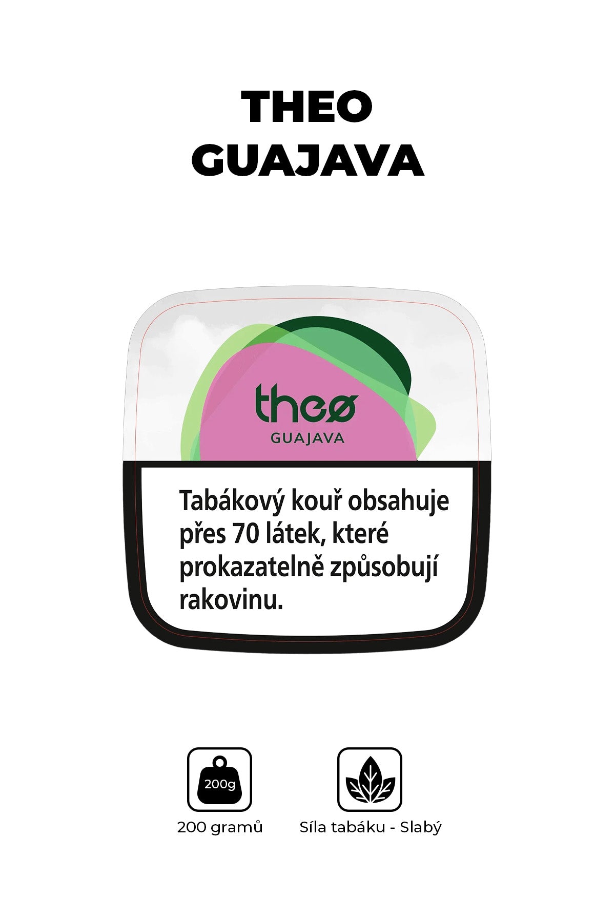 Tabák - Theo 200g - Guajava