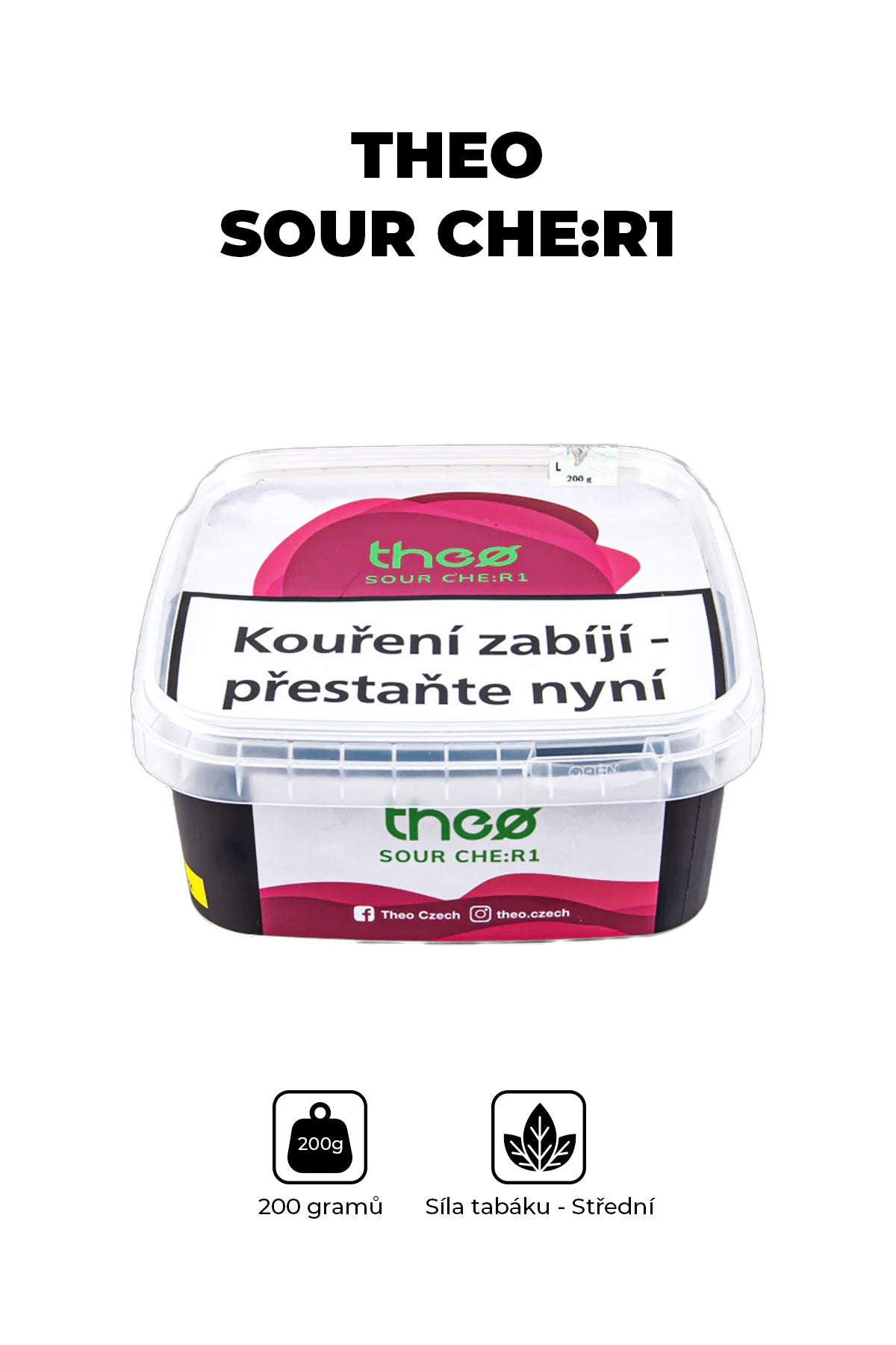 Tabák - Theo 200g - Sour Che:R1