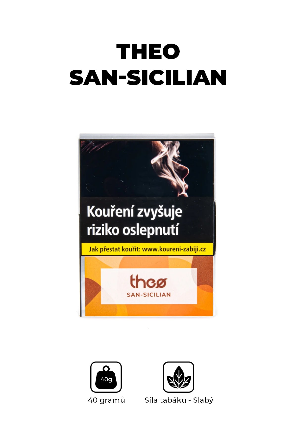 Tabák - Theo 40g - San-Sicilian