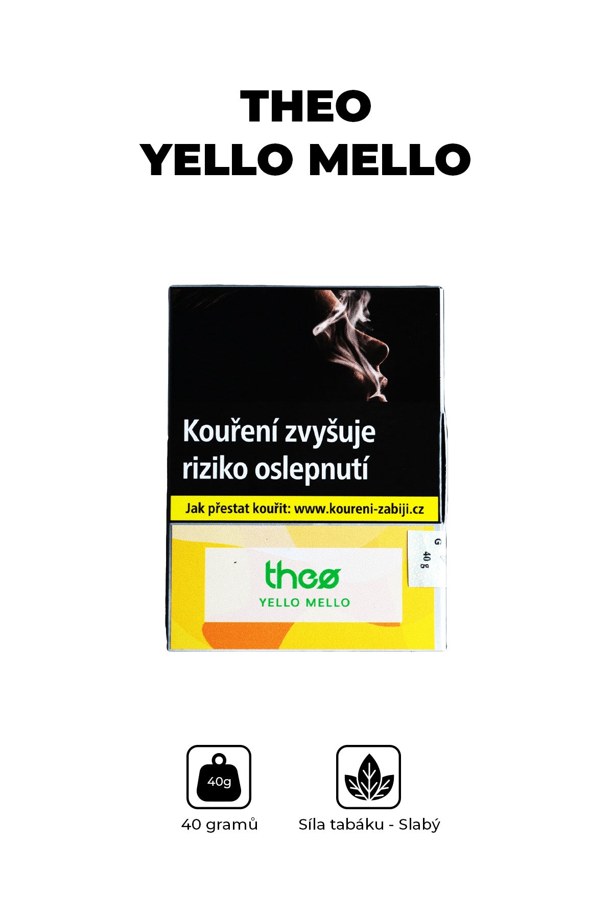 Tabák - Theo 40g - Yello Mello