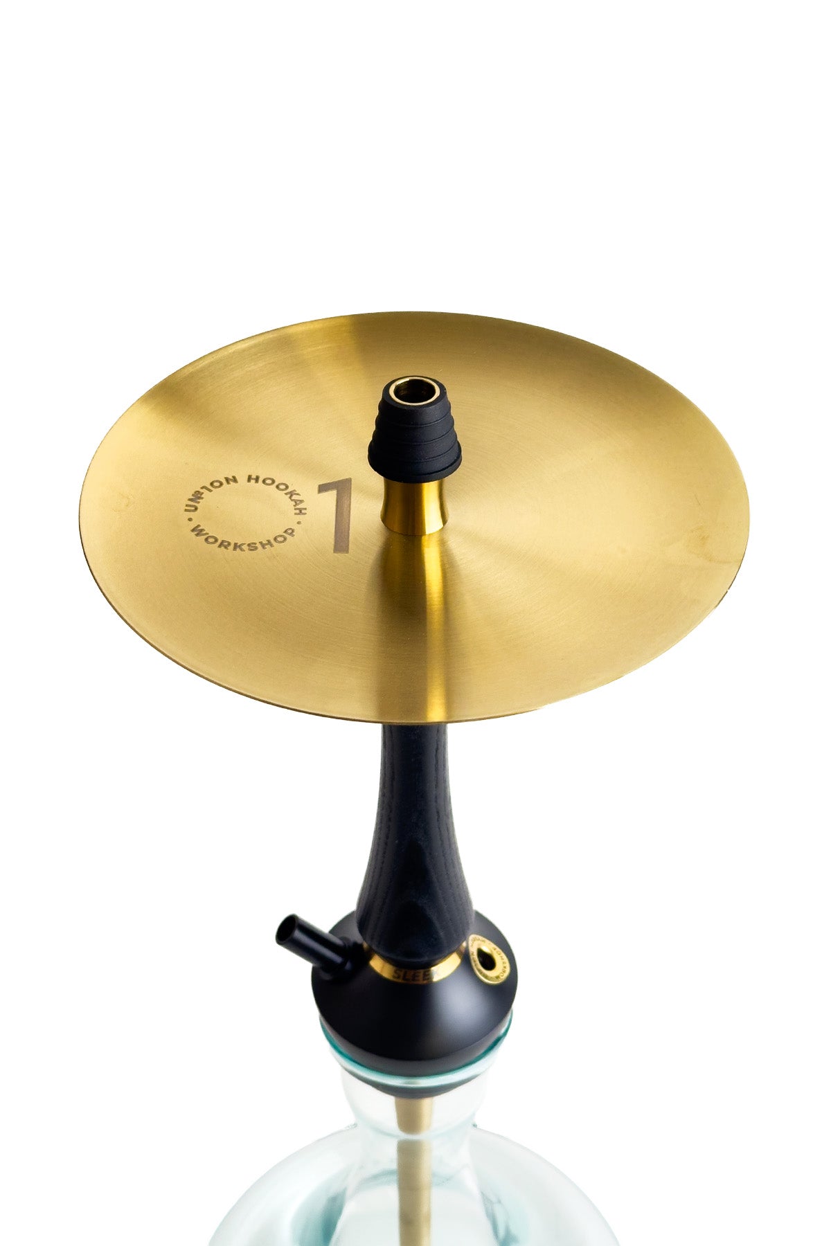 Hookah - Union Sleek Rest PVD Black