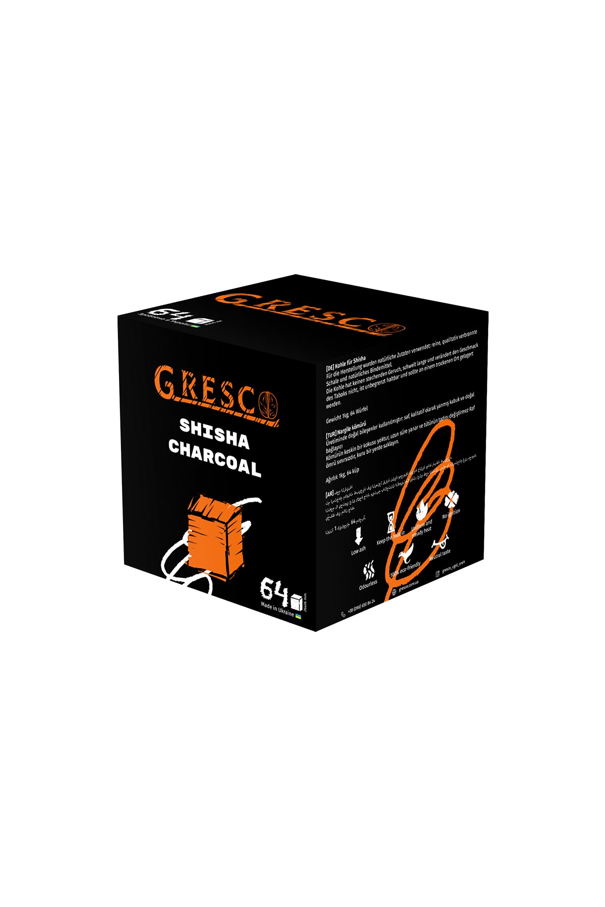 Uhlíky - Gresco (Ignis) 26mm 1kg