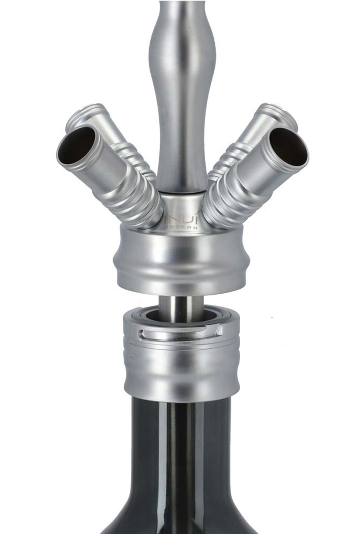 Hookah - INVI Saros 500 Shiny Black-Red