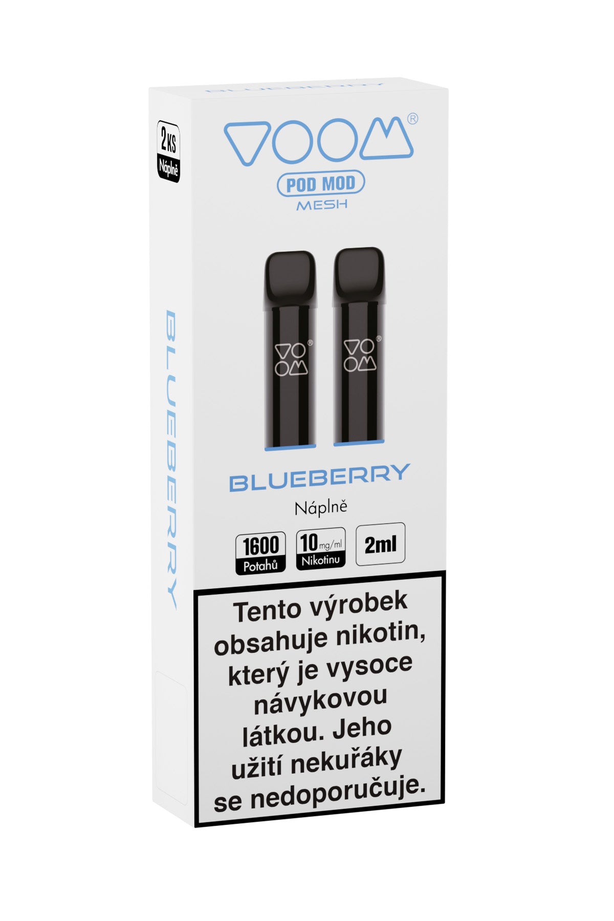 Náplň - Voom Pod Mod - Bluebery 10mg (2ks)