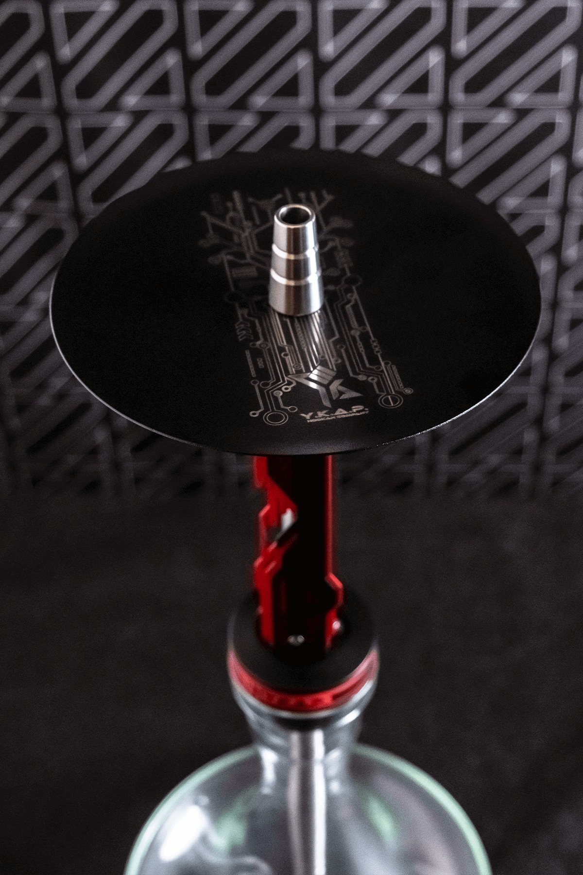 Hookah - Y.K.A.P. Neo Mod Red