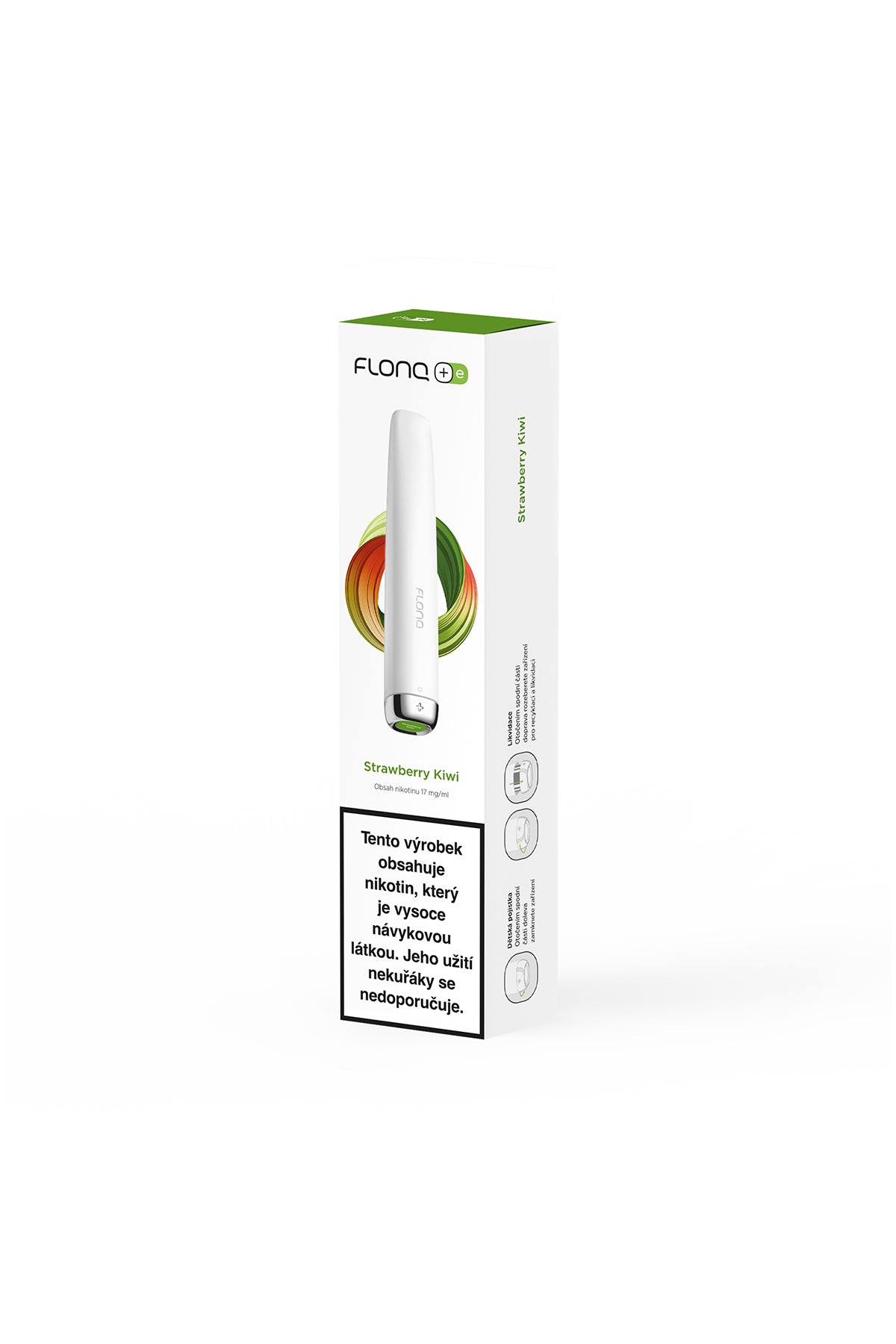 Electronic cigarette - FLONQ Plus E Strawberry Kiwi