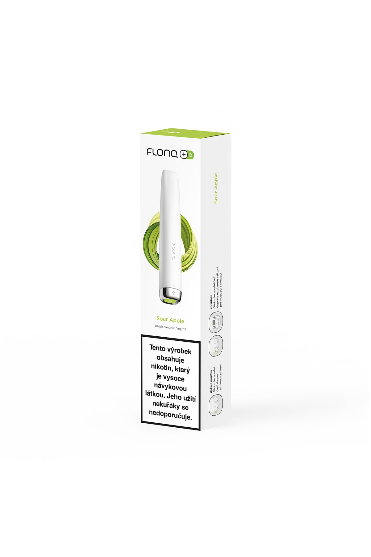 Electronic cigarette - FLONQ Plus E Sour Apple