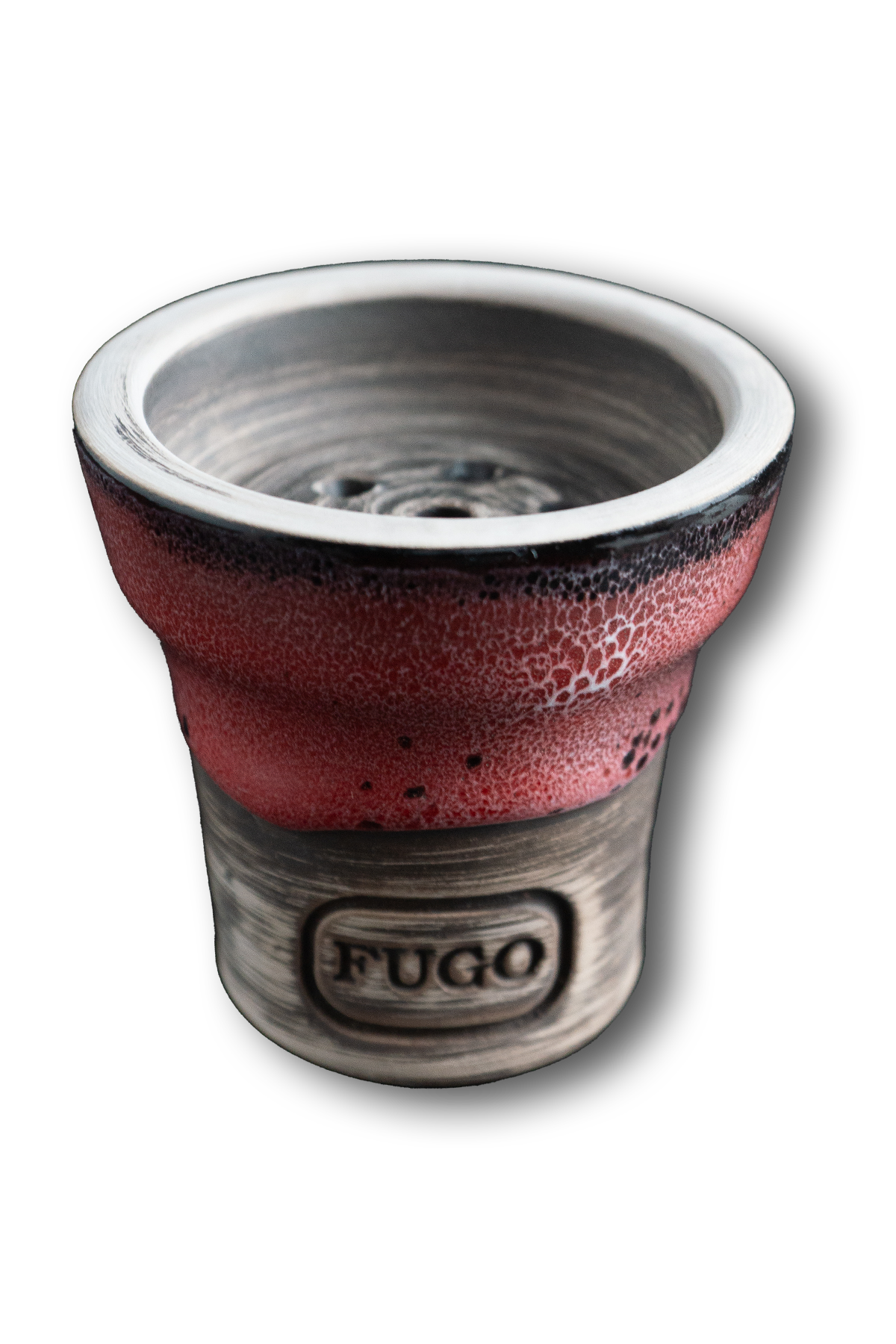 Bowl - FUGO Glazed Red Lava new