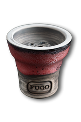 Bowl - FUGO Glazed Red Lava new