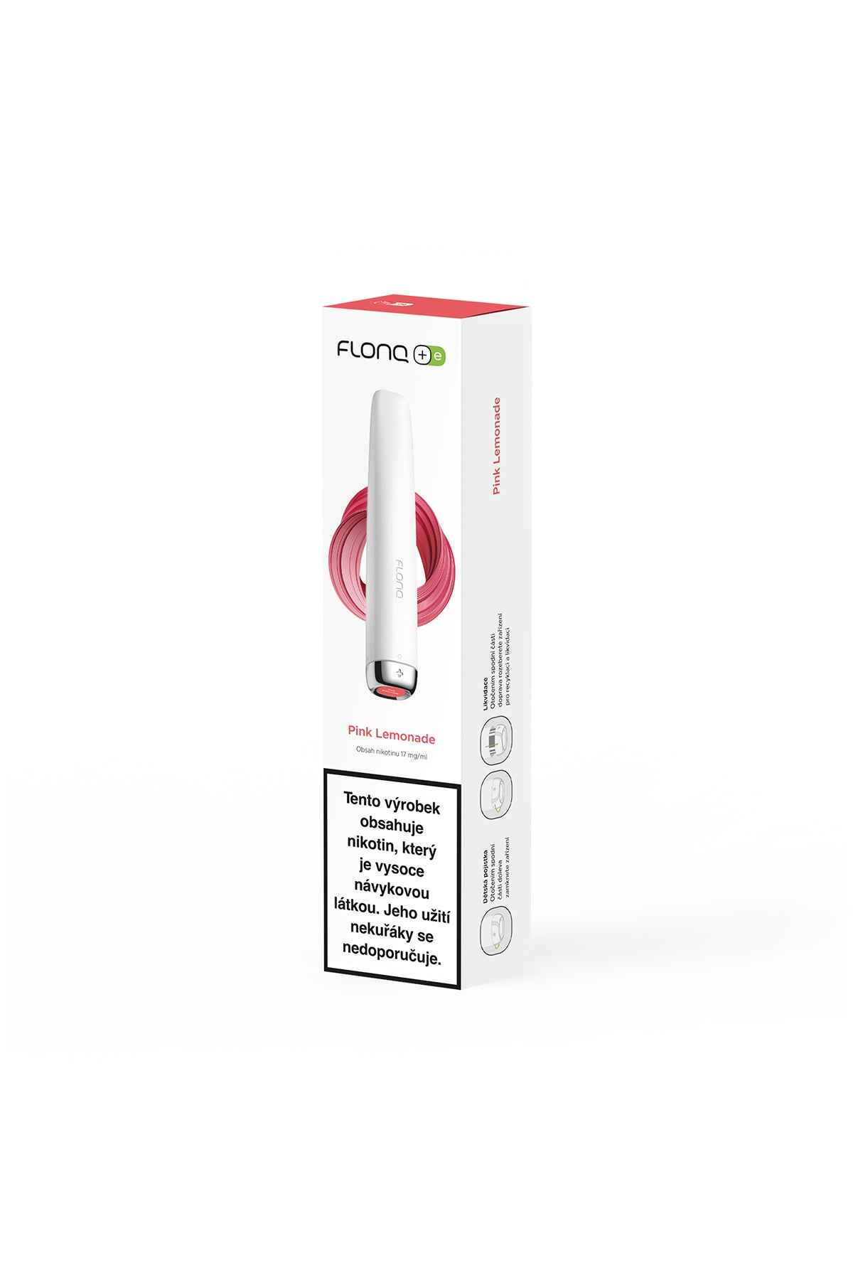 Electronic cigarette - FLONQ Plus E Pink Lemonade