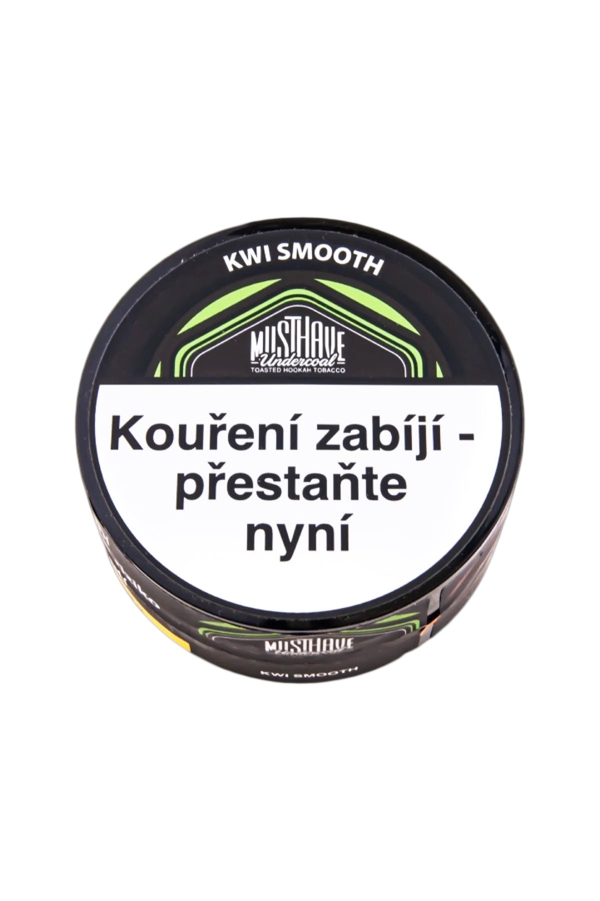 Tabák - MustH 125g - Kwi Smooth