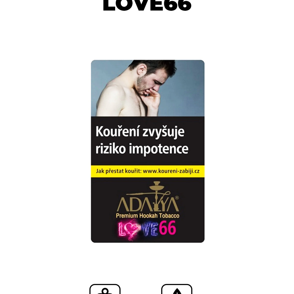 adalya tobacco love 66 Shisha 1kg - AED 160 ADALYA TOBACCO 1 KG 