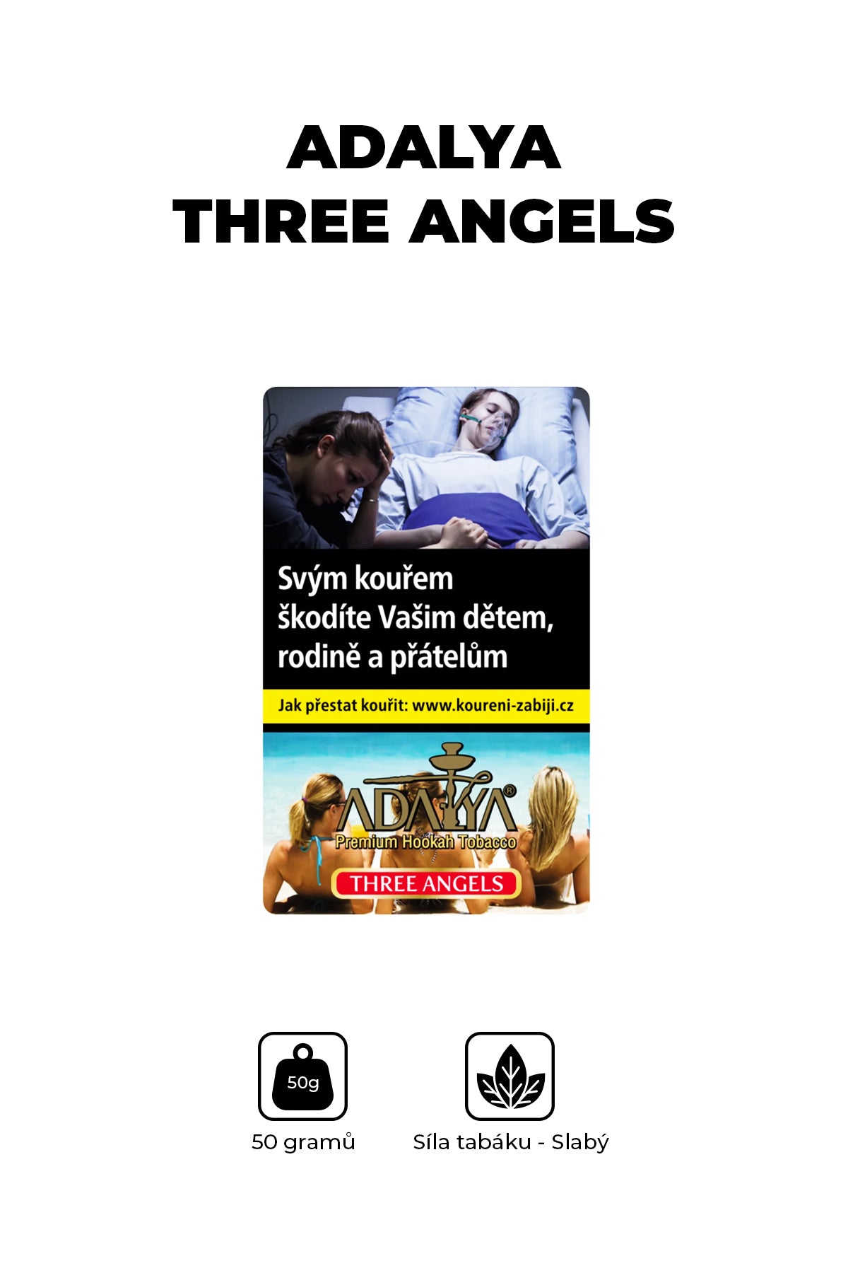 Tabák - Adalya 50g - Three Angels