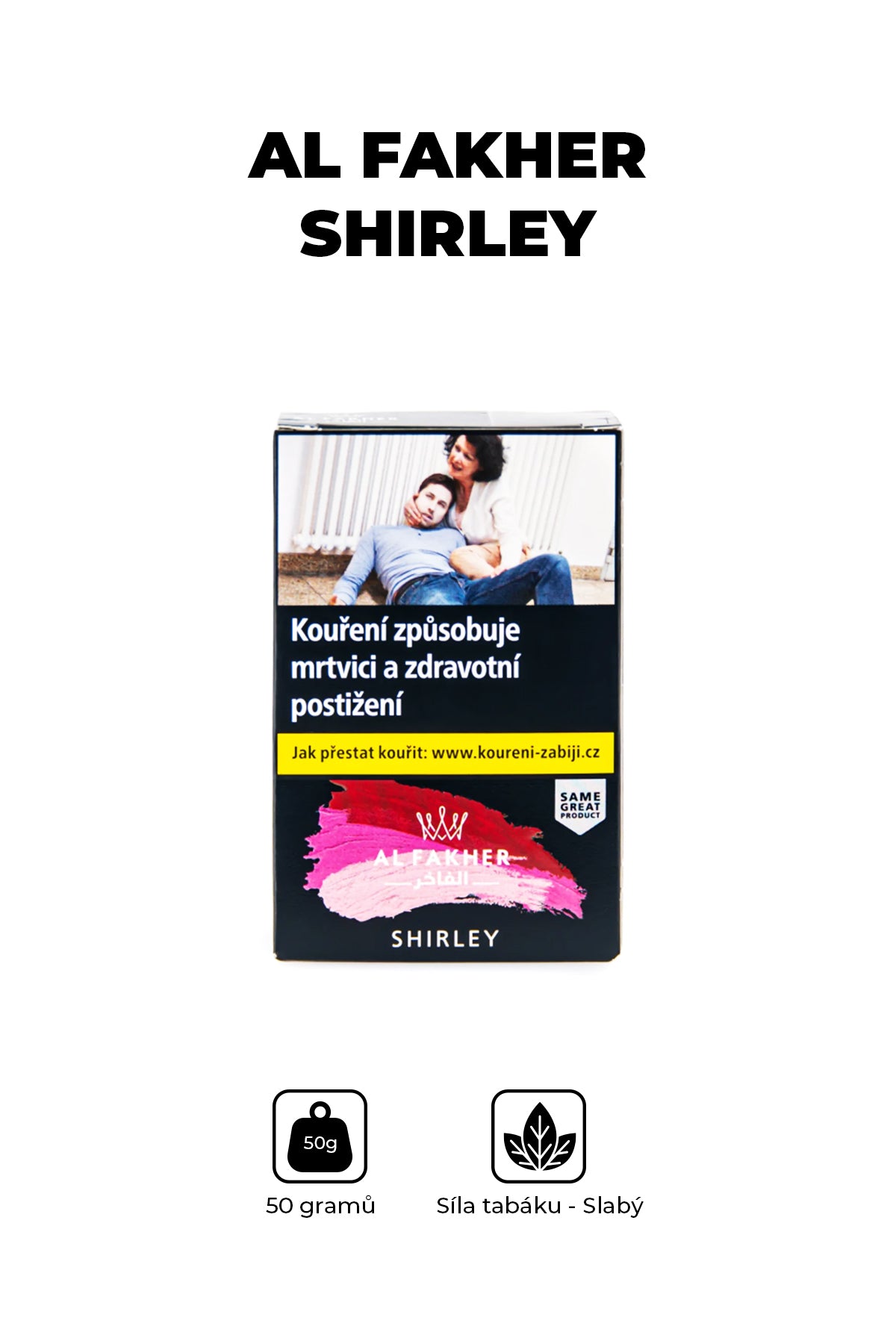 Tabák - Al Fakher 50g - Shirley