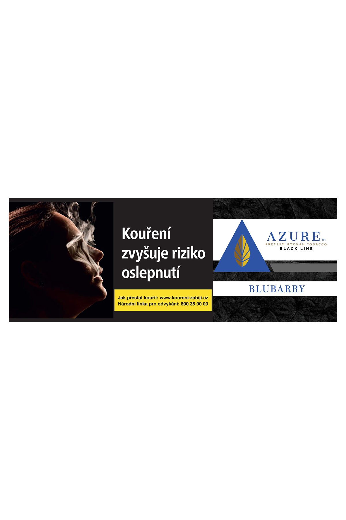 Tabák - Azure Black 250g - Blubarry