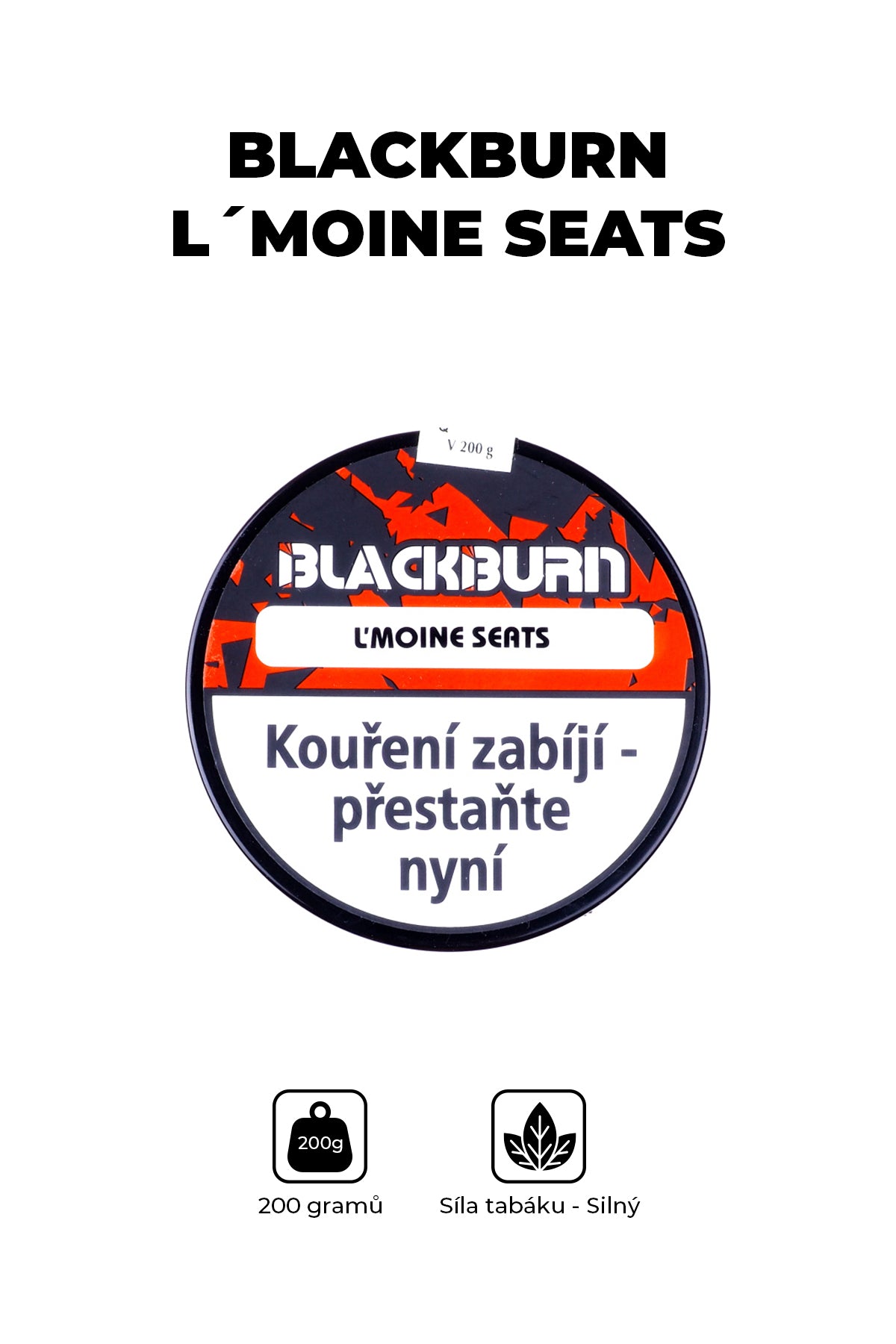 Tabák - BlackBurn 200g - L´moine Seats