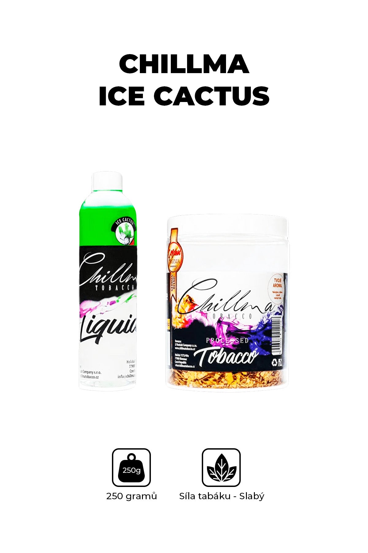 Tobacco - Chillma RTM 250g - Ice Сactus