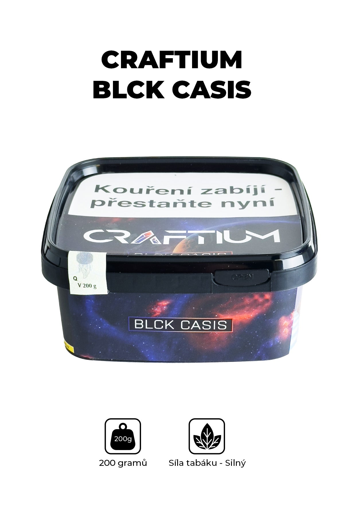 Tobacco - Craftium 200g - Blck Casis