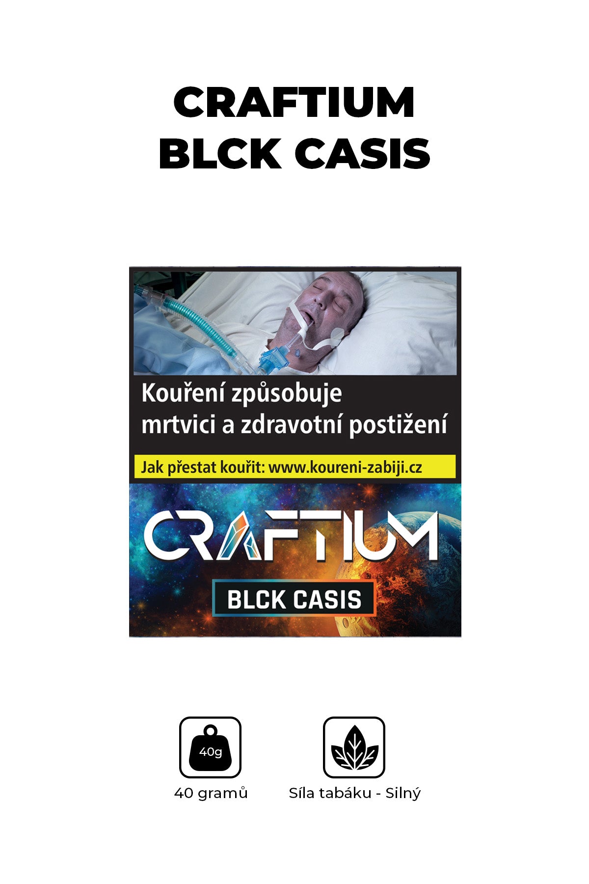 Tobacco - Craftium 40g - Blck Casis